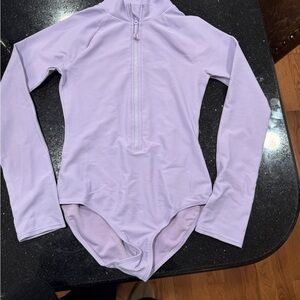 GAP Light Purple Kids Swim One Piece